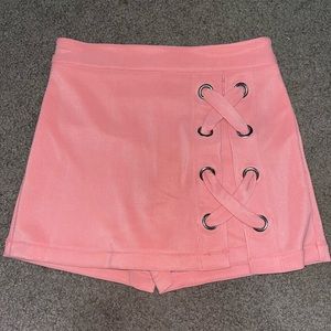 pink skort